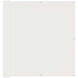 EKRAN BALKONOWY BIAŁY 120X200CM