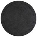 KAMIEŃ KROCZĄCY 6 EL. CZARNY Ø 44X2CM GUMA