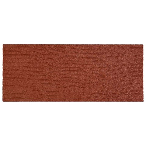 KAMIEŃ KROCZĄCY 6 EL. CZERWONY 60,5X25X2CM GUMA