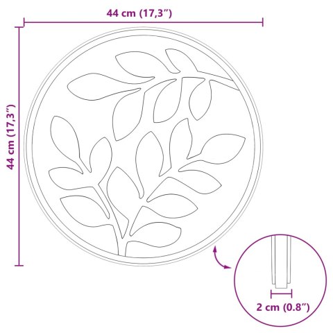 KAMIEŃ KROCZĄCY 6 EL. CZERWONY Ø 44X2CM GUMA