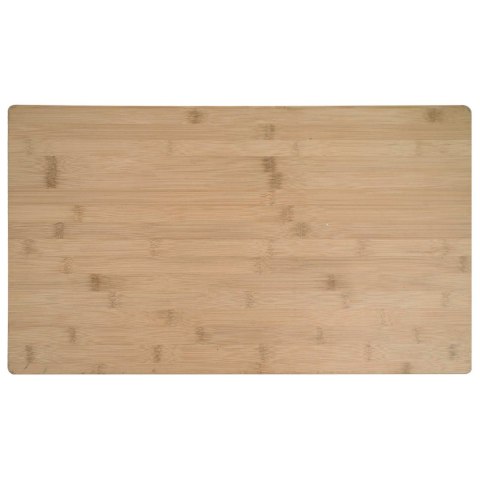 VidaXL Wózek kuchenny z kółkami Naturalny 59,5 x 36 x 82 cm Bambus