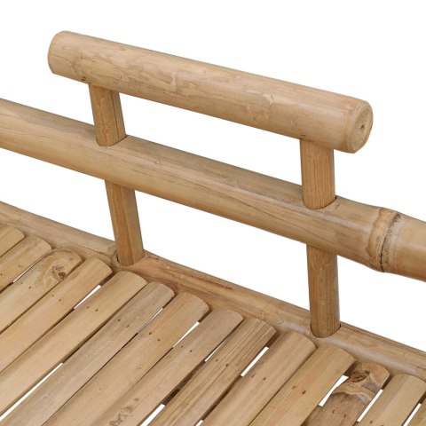 WÓZEK NA WINO Z KÓŁKAMI NATURALNY 85X50X93CM BAMBUS