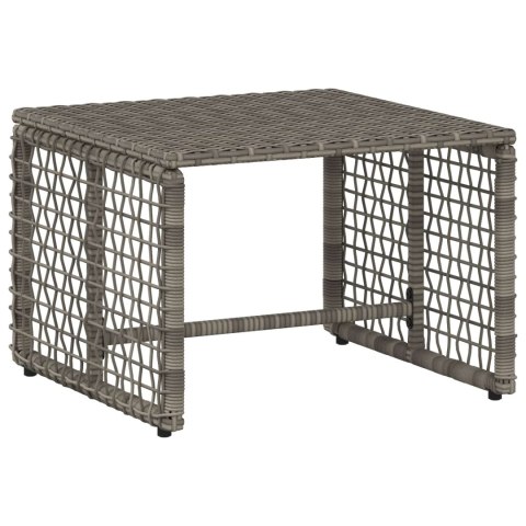 ZESTAW MEBLI OGRODOWYCH Z PODUSZKĄ 5 EL. SZARY