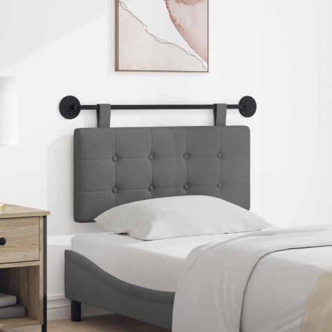 WISZĄCA GŁOWA CIEMNOSZARY 90X55X5CM TKANINA