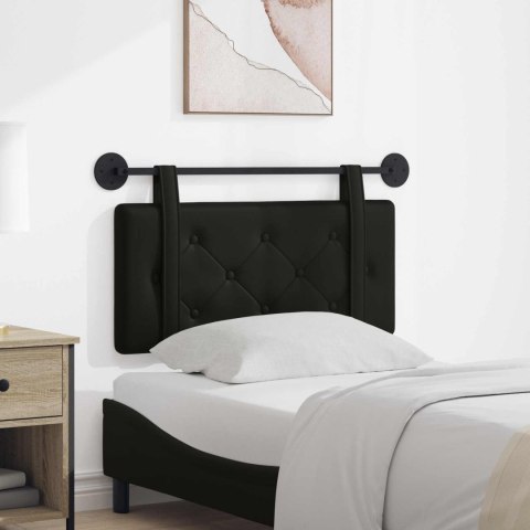 WISZĄCA GŁOWA CZARNY 80CM SKÓRA EKOLOGICZNA