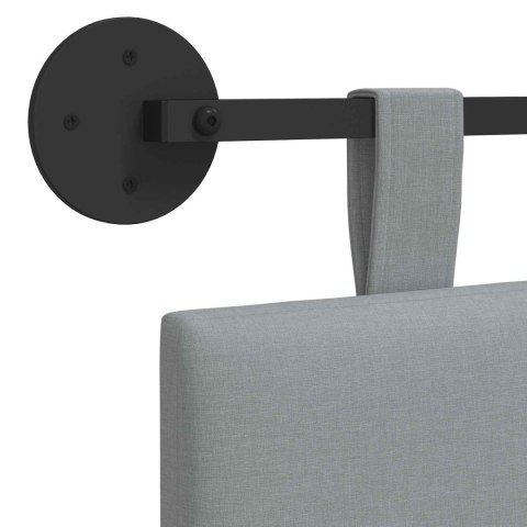 WISZĄCA GŁOWA PASKI JASNOSZARY 170X55X5CM TKANINA