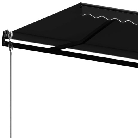 AUTOMATYCZNIE ZWIJANA MARKIZA 500X350CM ANTRACYTOWA