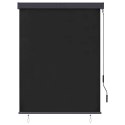 ROLETA ZEWNĘTRZNA SKŁADANA ANTRACYTOWA 120X250CM RĘCZNA