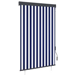ROLETA ZEWNĘTRZNA 120X250CM NIEBIESKO-BIAŁA