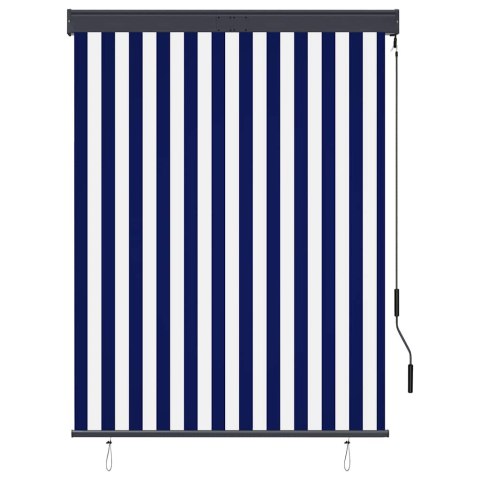 ROLETA ZEWNĘTRZNA 120X250CM NIEBIESKO-BIAŁA