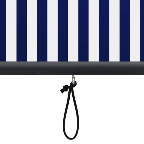 ROLETA ZEWNĘTRZNA 120X250CM NIEBIESKO-BIAŁA