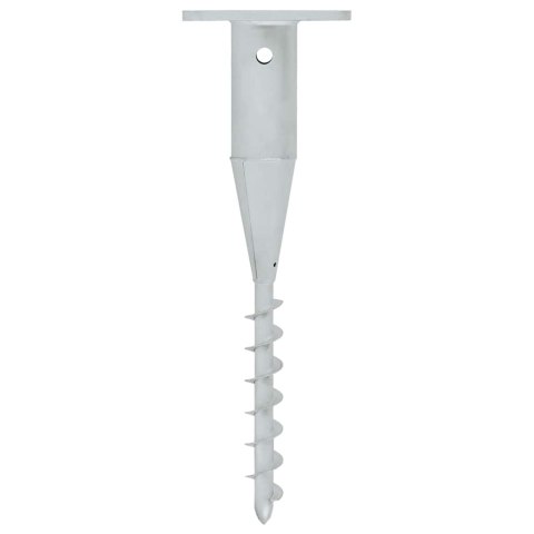 PODSTAWA POD PARASOL WKRĘCANA W ZIEMIĘ 16X16X52CM STAL