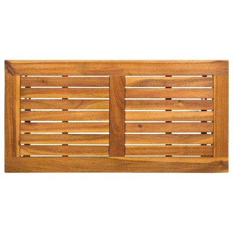 ZESTAW MEBLI OGRODOWYCH 4 EL. NATURALNY I KREMOWY BIAŁY