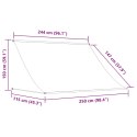MARKIZA ZWIJANA 250X150CM ANTRACYTOWA