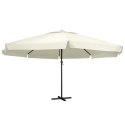 PARASOL OGRODOWY NA ALUMINIOWYM SŁUPKU 600CM PIASKOWY