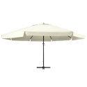 PARASOL OGRODOWY NA ALUMINIOWYM SŁUPKU 600CM PIASKOWY