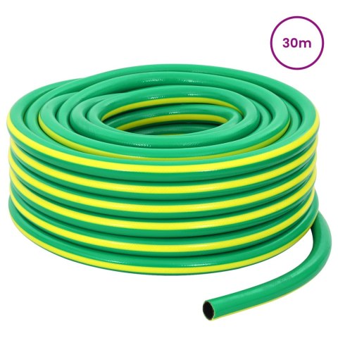 WĄŻ OGRODOWY 5-WARSTWOWY ZIELONY I ŻÓŁTY 3 / 4'' 30M PVC