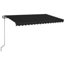 AUTOMATYCZNIE ZWIJANA MARKIZA 400X350CM ANTRACYTOWA