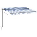 AUTOMATYCZNIE ZWIJANA MARKIZA LED I CZUJNIK WIATRU 350X250CM