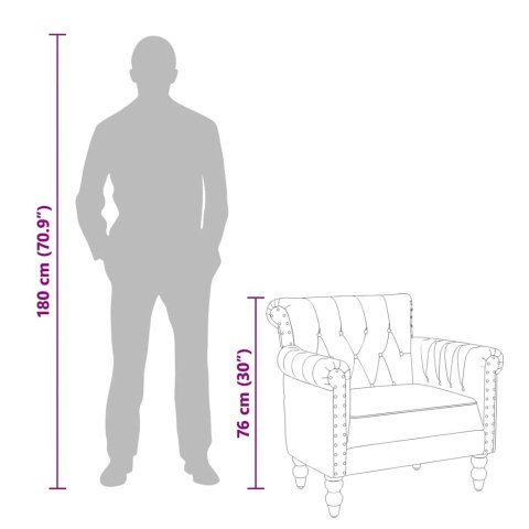 FOTEL CZARNY NATURALNA KOZIA SKÓRA