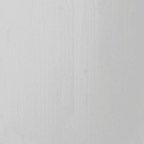 ROLKOWA SZAFKA BIAŁY 63,5X39X79CM LITE DREWNO SOSNOWE