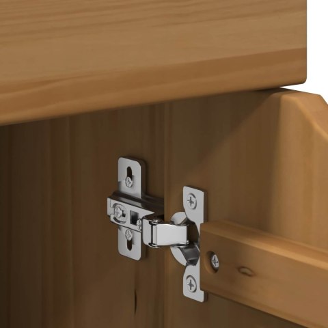 ROLKOWA SZAFKA Z KOŁEM MIODOWY BRĄZ 63,5X39X65,5CM