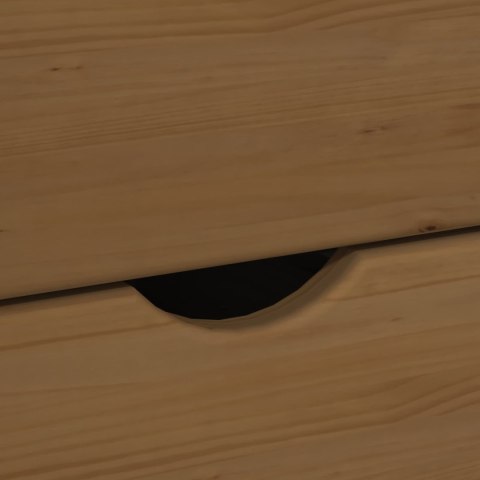 ROLKOWA SZAFKA Z KOŁEM MIODOWY BRĄZ 63,5X39X79CM