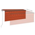 AUTOMATYCZNA MARKIZA Z ZASŁONĄ LED I CZUJNIKIEM 3X2,5M