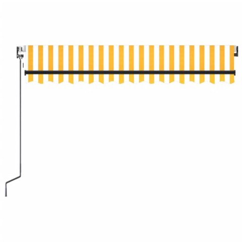 AUTOMATYCZNIE ZWIJANA MARKIZA LED I CZUJNIK WIATRU 350X250CM