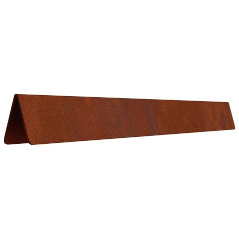 KRAWĘŻNIK DO TRAWNIKA RDZAWY 450X0.05X15CM