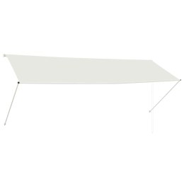MARKIZA ZWIJANA 350X150CM KREMOWA
