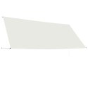 MARKIZA ZWIJANA 350X150CM KREMOWA