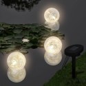 PŁYWAJĄCE LAMPY SOLARNE LED DO BASENU STAWU 3 SZTUKI