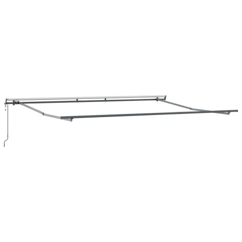 MARKIZA ZWIJANA BIAŁY 400 × 300CM TKANINA I ALUMINIUM