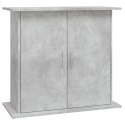 VidaXL Stojak pod akwarium Betonowy Szary 81x36x73 cm Drewno konstrukcyjne