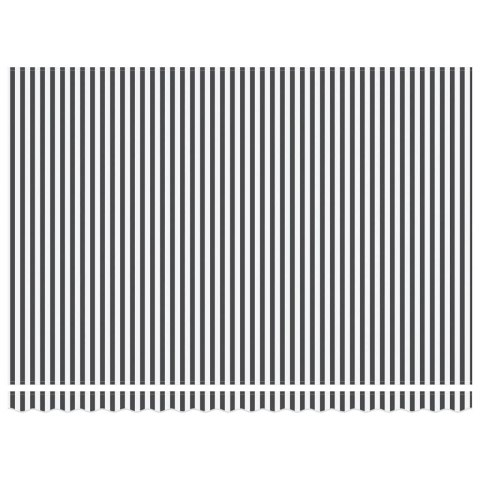 AUTOMATYCZNA MARKIZA ANTRACYTOWO-BIAŁA 450X300CM