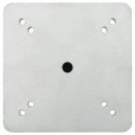 PODSTAWA POD PARASOL IN-GROUND SREBRNA 16X16X39,5CM STAL