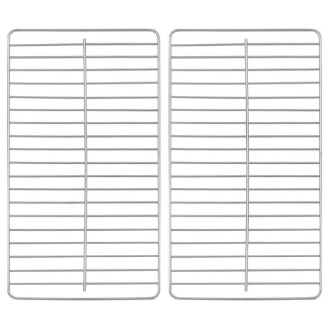 PRZENOŚNY GRILL WĘGLOWY ZE STALI NIERDZEWNEJ Z PODWÓJNYM RUSZTEM