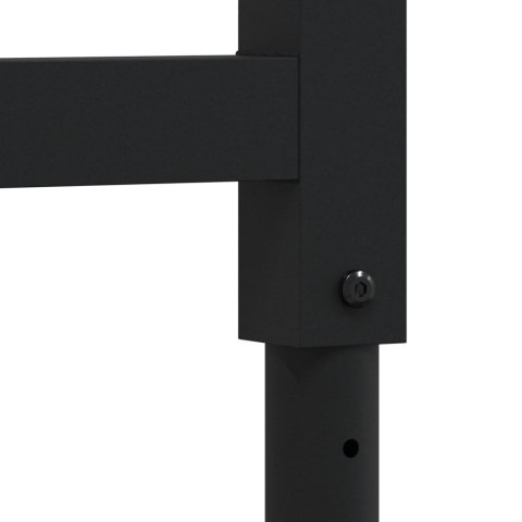 VidaXL Stolik roboczy, 100x60x(73-99,5) cm, prostokątny, drewno dębowe