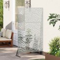 VidaXL Ekran prywatności Szary 100 x 50 x 180 cm Stal