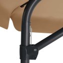 VidaXL Parasol ogrodowy na stalowym słupku, 300 cm, taupe