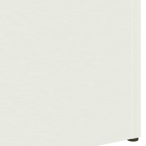 VidaXL Stojak na parasol Biały 28 x 12 x 41 cm Stal