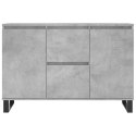 VidaXL Szafka, szarość betonu, 101,5x35x70 cm, materiał drewnopochodny
