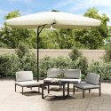 PARASOL OGRODOWY NA STALOWYM SŁUPKU 300CM PIASKOWY