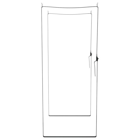 VidaXL Podnośnik do boxu dachowego, 100 kg, nylon