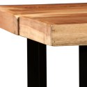 VidaXL Stolik barowy, drewno akacjowe, 150x70x107 cm