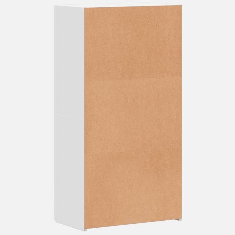 VidaXL Szafka na dokumenty, biała, 60x32x115 cm