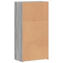 VidaXL Szafka na dokumenty, szary dąb sonoma, 60x32x115 cm
