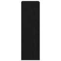 VidaXL Zestaw szafek RTV 3 pcs Czarny Dąb 130,5 x 30 x 140 cm