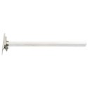 WSPORNIKI PÓŁEK PŁYWAJĄCYCH 12 SZT. Ø12X200 MM STAL WĘGLOWA